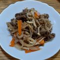 ポニーリボン's cooksnap of when they made 牛肉、もやし、えのき、人参炒め.