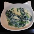 モチユキママ's cooksnap of when they made ほうれん草のチーズクリーム煮.