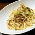 どらど～ら's cooksnap of when they made チューちゃんの肉みそとねぎde和風パスタ.