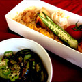 zabe05's cooksnap of when they made 和えて簡単♪キュウリとオクラの昆布和え.