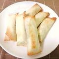 mami323's cooksnap of when they made チーズとキャベツの焼き春巻き☆.