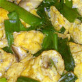 まり2009's cooksnap of when they made ニラと卵の炒め物.
