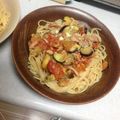 Hachiko＾３＾'s cooksnap of when they made 包丁不使用！簡単トマトパスタ.