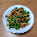 みぃくんのママ's cooksnap of when they made ごぼうといんげんの煮物.
