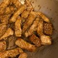 miikannnn's cooksnap of when they made やみつき！厚切り豚肩ロース甘辛スティック.