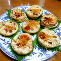 ひろみ0208's cooksnap of when they made お弁当にふわふわ肉だね★蓮根の挟み焼き.
