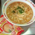 たんたん　's cooksnap of when they made マルちゃん※ふわふわ卵のもやしラーメン.
