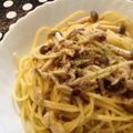 ある〜's cooksnap of when they made しめじとツナの和風パスタ.