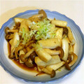 ナベサチ's cooksnap of when they made イカげそとシメジ♡屋台風炒め.