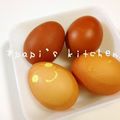 papikun's cooksnap of when they made しっとり♡固ゆで卵(しっかり半熟？).