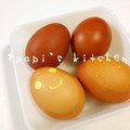 papikun's cooksnap of when they made しっとり♡固ゆで卵(しっかり半熟？).