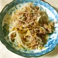 れいれいんこーと's cooksnap of when they made もやしとひき肉炒め.