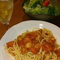 nonchiyasu's cooksnap of when they made 濃厚＆フレッシュ♡うちのトマト冷製パスタ.
