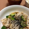 おかゆとおから's cooksnap of when they made プルプル胸肉ときゅうりのポン酢和え.