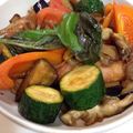 きゃめろんＴＯＫＹＯ's cooksnap of when they made 夏野菜とベーコンのガーリックバルサミコ.