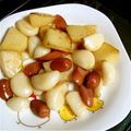 魔法陣グルグル's cooksnap of when they made ジャガイモとウインナーのニンニク炒め.