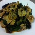 pink shell's cooksnap of when they made 豚肉とナスとピーマンのピリ辛炒め.