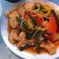 みどりの首輪's cooksnap of when they made ふんわり胸肉とにんにくの芽の炒め物✿.