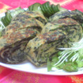 七色ワクチン's cooksnap of when they made ほうれん草のたまご焼き☆.