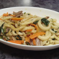 shouta06's cooksnap of when they made ■豚肉と小松菜の焼きうどん■.