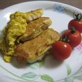 みかこらいおん's cooksnap of when they made ポークピカタ◇フレッシュトマトソース添え.