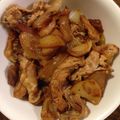 キョンキ's cooksnap of when they made 豚肉と油揚げの炒め煮～♪♪.