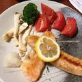 koiren's cooksnap of when they made 鮭ハラスのソテー～おろし添え～.