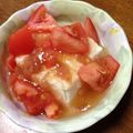 まあくんのおくさん's cooksnap of when they made トマト＆梅干し＆ジュレで作る冷奴デザート.