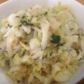 かきねこ's cooksnap of when they made キャベツの簡単塩もみ☆お漬物風サラダ.