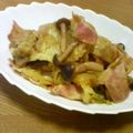 44omame's cooksnap of when they made 忙しい時に＊きゃべつとベーコンのカレー煮.