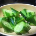 ちゃんちゃん。's cooksnap of when they made 袋★キュウリ★塩★生姜だけ！！浅漬け★.