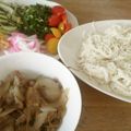 こじぴー's cooksnap of when they made そうめんにのっけて=豚生姜焼風薬味=.