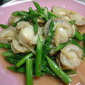 myukitty's cooksnap of when they made 簡単☆　帆立とアスパラの生姜あん　.
