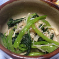 レイナーチ's cooksnap of when they made 乾燥えのきと小松菜とたらこのあえ物.