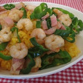 香歩のKitchen's cooksnap of when they made 簡単♡炊飯器で失敗しないパエリア.