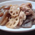 kachimachi's cooksnap of when they made れんこんと鶏肉の甘辛煮.