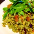さななこ's cooksnap of when they made クルミで本格バジルペースト、ジェノベーゼ.