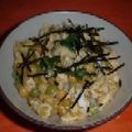 Jock's cooksnap of when they made えんどう豆の炒り卵煮.