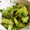 なんなこなんだ's cooksnap of when they made セロリの簡単甘辛炒め.