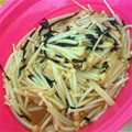 1234's cooksnap of when they made えのきのバター醤油和え.