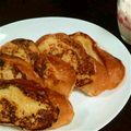 ｍin's cooksnap of when they made 甘さ控えめ☆ハニーフレンチトースト.