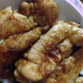 和みなみ's cooksnap of when they made 鶏のささみ★かば焼き風丼.