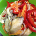 なかつかさのたいふ's cooksnap of when they made 丸ごと食べよう豆あじの南蛮漬け.