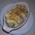 twin-twin's cooksnap of when they made えっこんなホワイトソースずるい！グラタン.
