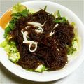 ららばいこ's cooksnap of when they made サラダもずくうどん.