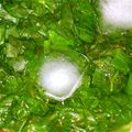 りにゅー's cooksnap of when they made モロヘイヤの冷製スープ.