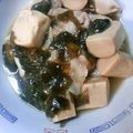 季節外れ's cooksnap of when they made 優しい味☆高野豆腐とわかめの炒め煮.