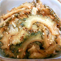 しょうぽんぬ☆'s cooksnap of when they made ゴーヤの甘辛炒め.