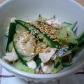 薄荷茶's cooksnap of when they made さっぱり☆たまねぎときゅうりのサラダ.