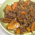 ＲＫまま's cooksnap of when they made 牛薄切り肉とかぼちゃのステーキソース炒め.